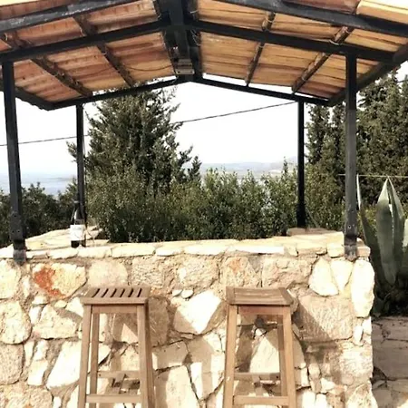 Villa With Heated Pool And Sea View Nikiana